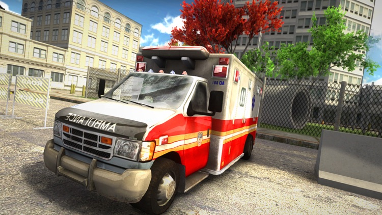 Ambulance Parking - Emergency Hospital Driving Free