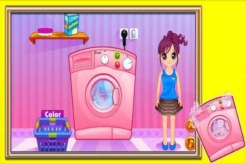 Washing Game Peppy Clothes screenshot 4