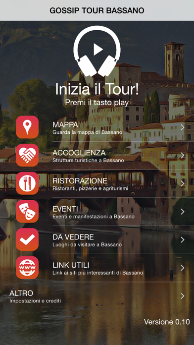How to cancel & delete Gossip Tour Bassano del Grappa - La città di Bassano si racconta in un audiofilm. Vivi un’avventura emozionante! from iphone & ipad 1
