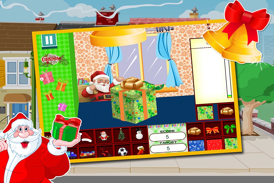 Santa Gift Packaging : Kids Christmas Game screenshot 4