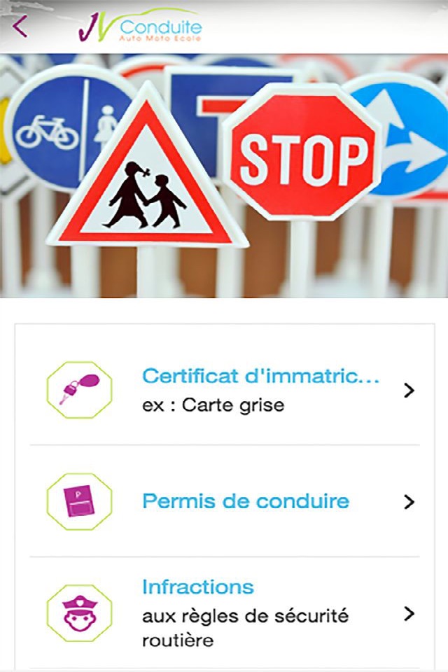 Auto-Moto École JV Conduite screenshot 3