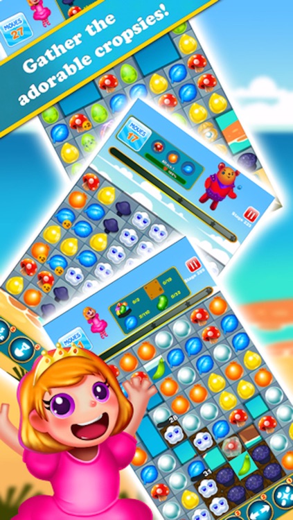 Magic Fruit Mania - 3 match puzzle crush game