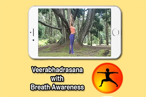 Warrior Salutations Video Yoga App with Karen Barbarick screenshot 2