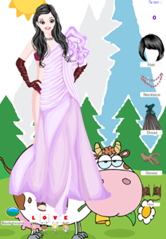 Prom dress up princess games for girls screenshot 2