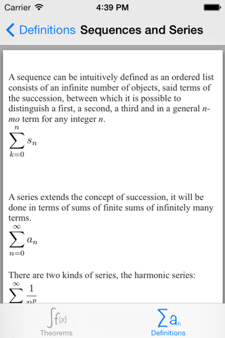 Analisi Matematica screenshot 3
