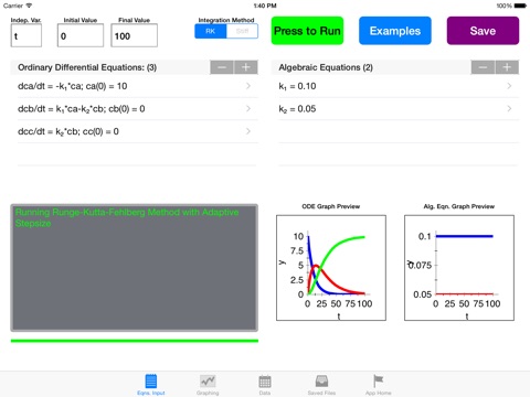 ODEsseus - Numerical Solver for Differential Equations screenshot 2