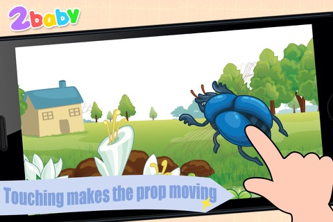 Dung beetle - InsectWorld  A story book about insects for children screenshot 2