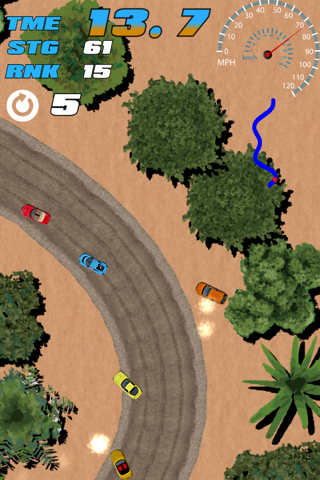 Touch Rally -very simple racing game- screenshot 3
