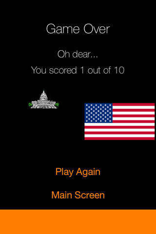 Against The Clock - American State Capitals screenshot 3