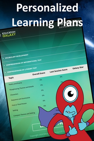 Education Galaxy - 3rd Grade Reading - Practice Vocabulary, Comprehension, Poetry, and More! screenshot 4