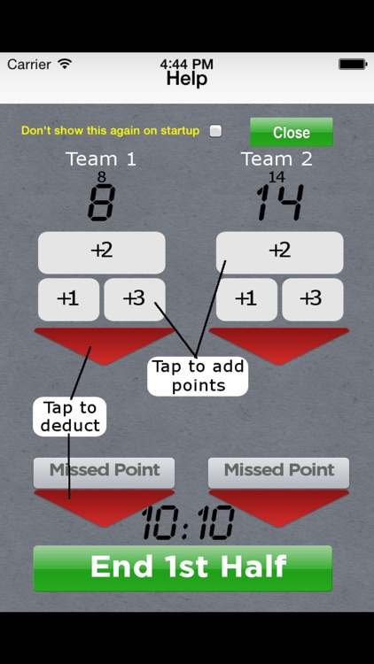 Basketball Score Tracker Lite screenshot-4