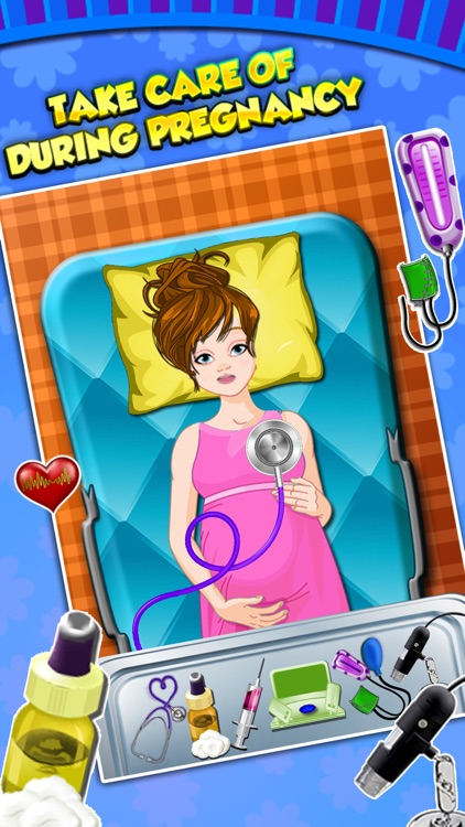 My Maternity Doctor- Newborn Baby and Mother Care Games