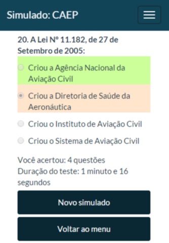 Simulado INVA ANAC: Voe Piloto screenshot 3