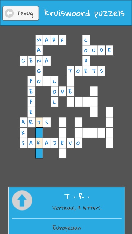 Crossword Puzzles In Dutch By YawaraJitsu