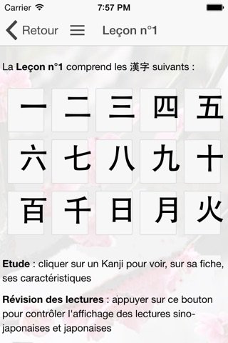 Kanji Bien Vus screenshot 4