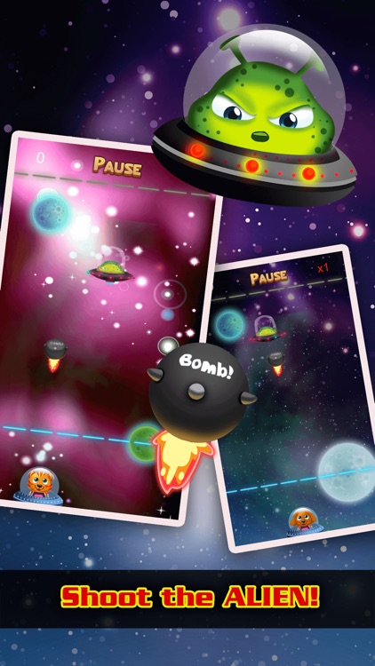 Animal Galaxy Escape Aliens Space Invaders Bubble Shooter Game