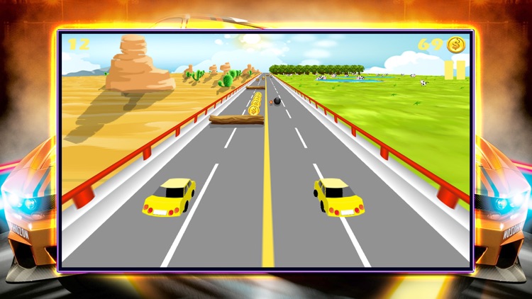 2 Cars 3D (2 Road Racing) screenshot-1