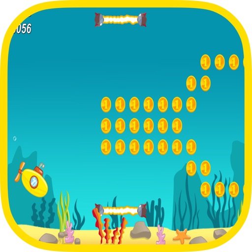 Little Yellow Submarine Driving Under Sea Free Game Icon