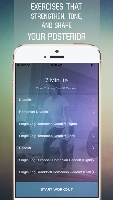 download 7 Minute Cross Training Deadlift Workout for Back, Butt, Legs, and Hips apps 4