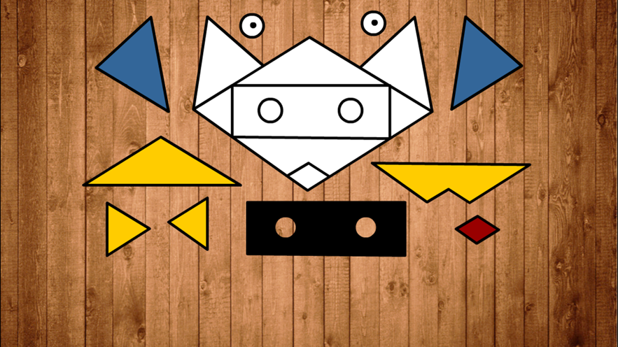 儿童游戏:形状拼动物 - 儿童游戏拼图免费3岁4岁5岁6岁,宝宝游戏免费