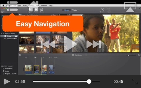 Course for Intro to iMovie screenshot 4