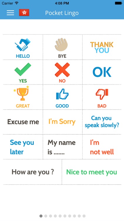 Cantonese Pocket Lingo - Learn new language for trips to Hong Kong & Macau screenshot-0