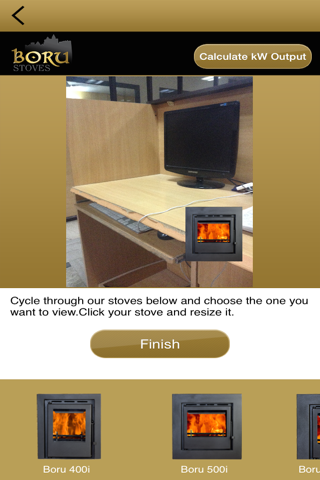 Boru Stoves Stove Visualiser screenshot 2