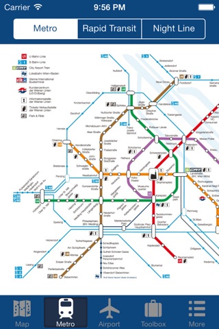 Vienna Offline Map - City Metro Airport screenshot 3
