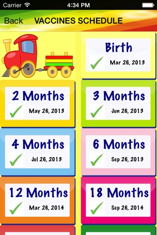Baby Vaccines Tracker screenshot 4