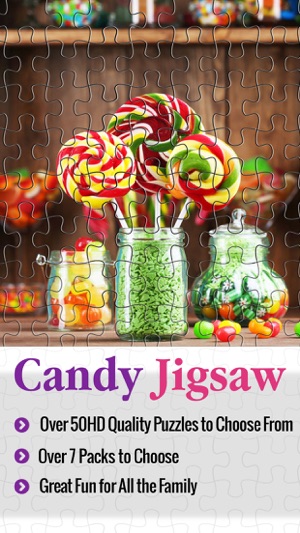 Candy Jigsaw Rush Pro - Puzzles For Fami