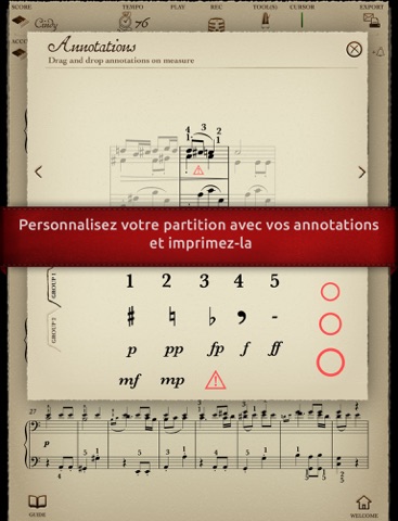 Play Mozart – Concerto pour piano n° 23 (partition interactive pour piano) screenshot 3
