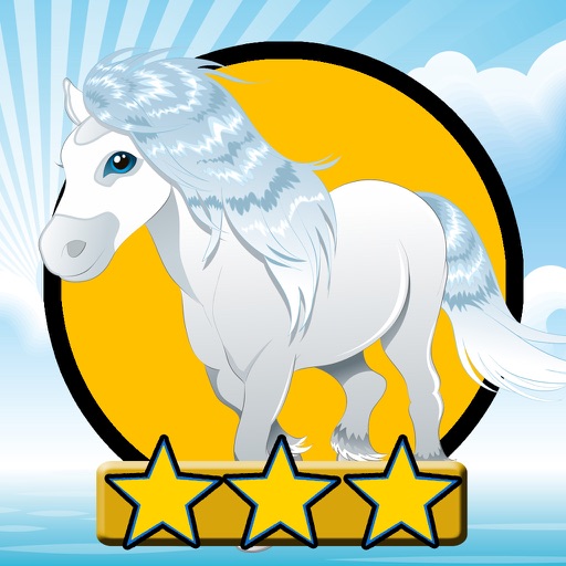 ponies and slot machine for kids - no ads icon