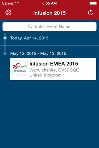 Infusion Europe 2015 screenshot 2