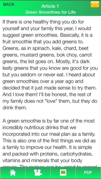 Green Smoothies Guide - Learn How To Make Green Smoothies For Healthy ! screenshot-4