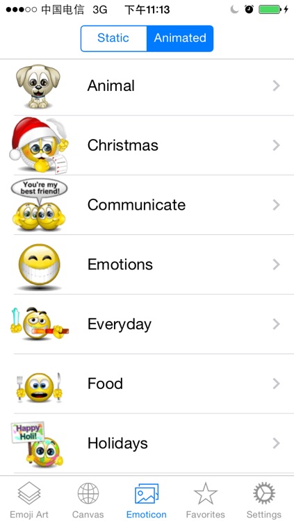 Extra Emoticons & New Emoji Keyboard - Animated Icons Art, Gif Stickers