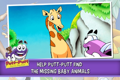 Putt Putt Saves the Zoo screenshot 2