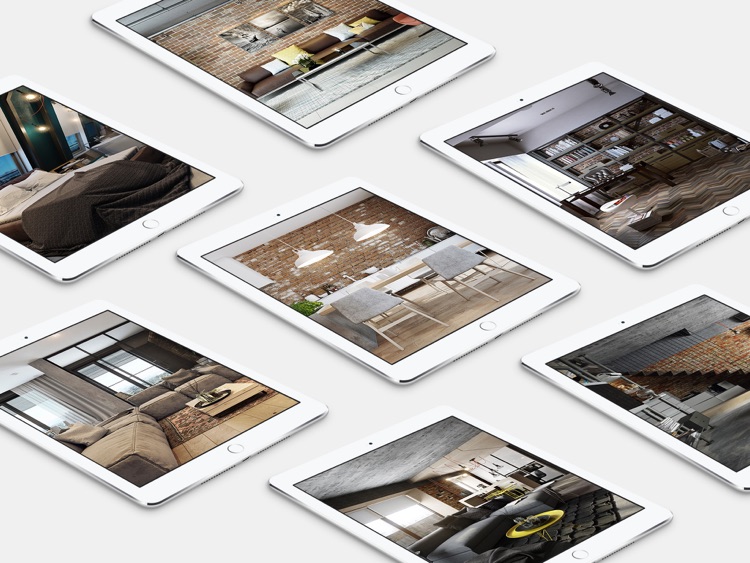 Apartment Design Ideas for iPad - Includes Floor Plans