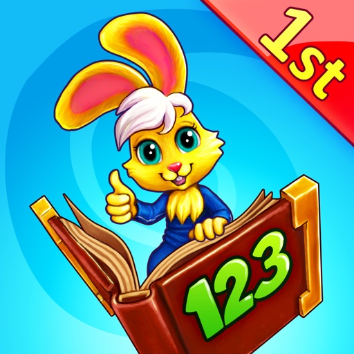 Wonder Bunny Math Race: 1st Grade Kids Advanced Learning App for Numbers, Addition and Subtraction icon