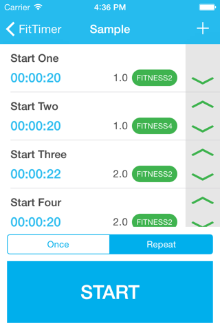 FitTimer Free screenshot 2