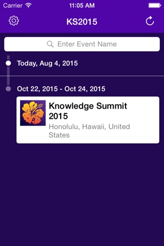 Knowledge Summit 2015 screenshot 2