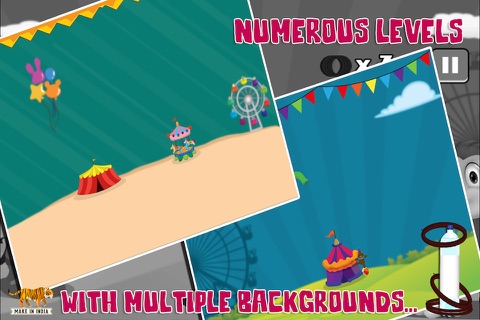 Carnival Wonder - Little Monkey Magical Flick Challenge screenshot 3