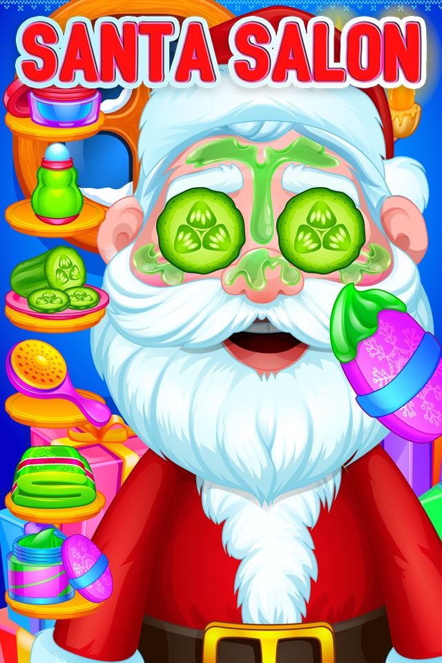 Crazy Christmas Party - Kids Dressup & Salon Games screenshot 2