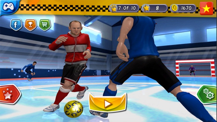 Indoor Soccer 2015: Ultimate futsal football game in beautiful arena by BULKY SPORTS [Premium] screenshot-4