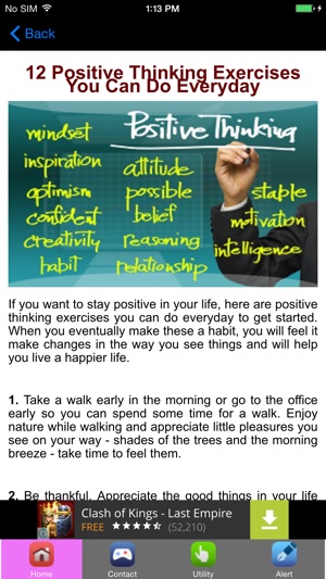 Think Positive Feel Positive(圖1)-速報App