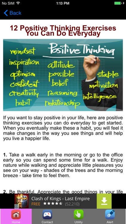 Think Positive Feel Positive