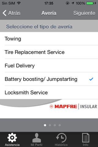 Mapfre Road Assist screenshot 4