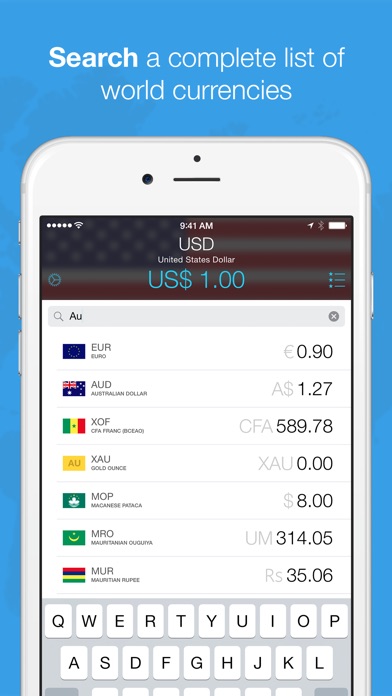 Currencies - The Smart Currency Converter Screenshot 4