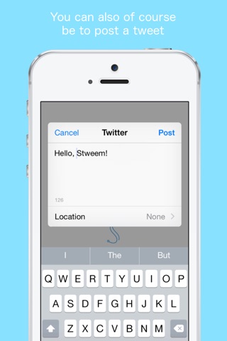 Stweem - streaming search for twitter screenshot 4
