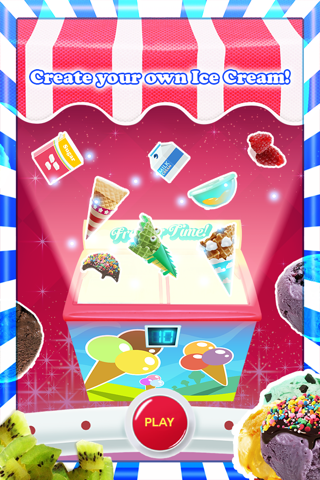 A Festive Ice Cream Maker HD. Make cones with different Flavours screenshot 3