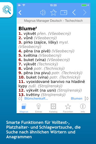Magnus Czech Dictionaries screenshot 2
